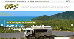 Desktop Screenshot of oztours.com.au